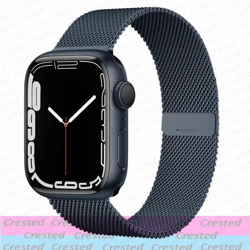 Magnetic band For Apple Watch band 44mm 40mm 45mm 46mm 49mm 42mm 41mm 38mm belt band Apple Watch Series 10 9 3 6 7 8 SE Ultra 2