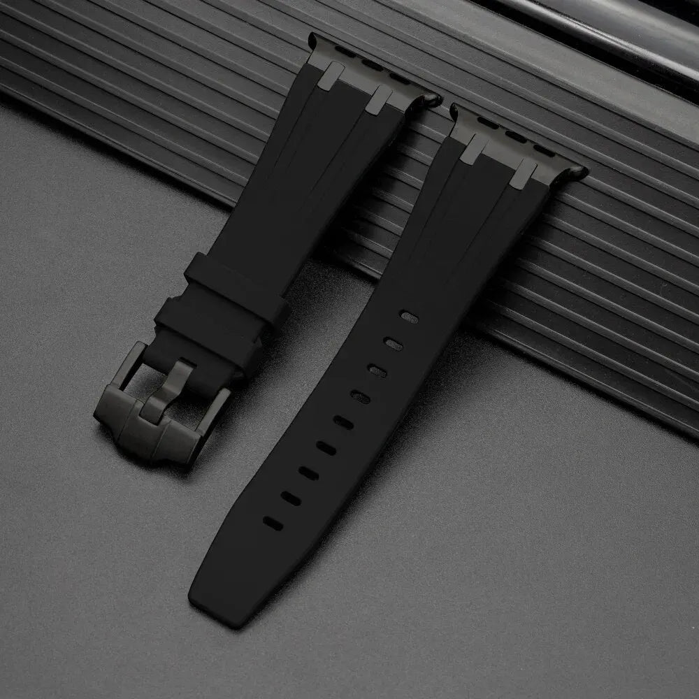 Silicone For Apple Watch Ultra 49mm sport Rubber band For Apple Watch 8 7 6 5 4 SE 42mm 44mm 45mm 41mm 40mm 38mm band