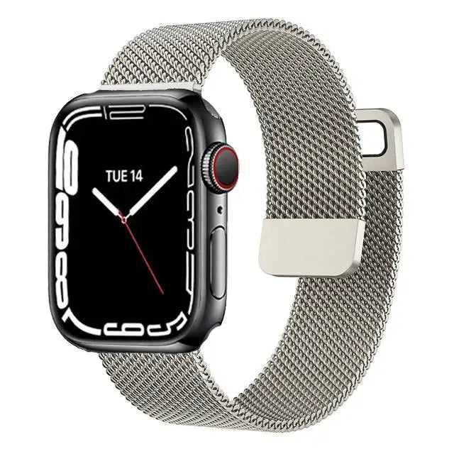 Milanese band For Apple Watch S10 46mm 42mm Ultra 2 49mm Magnetic band For Apple Watch Series 9 7 8 5 6 SE 44mm 45mm 41mm 40mm