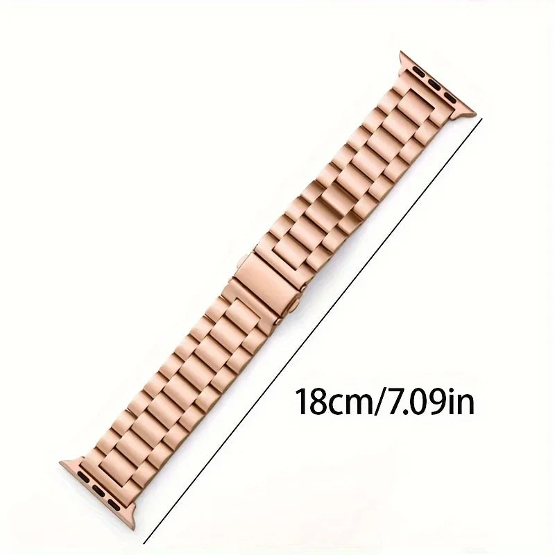 Compatible with Apple Watch 38mm 40mm 41mm 42mm 44mm 45mm 49mm , Business Stainless Steel metal Watch Band,Suitable for Apple Watch SE 98765