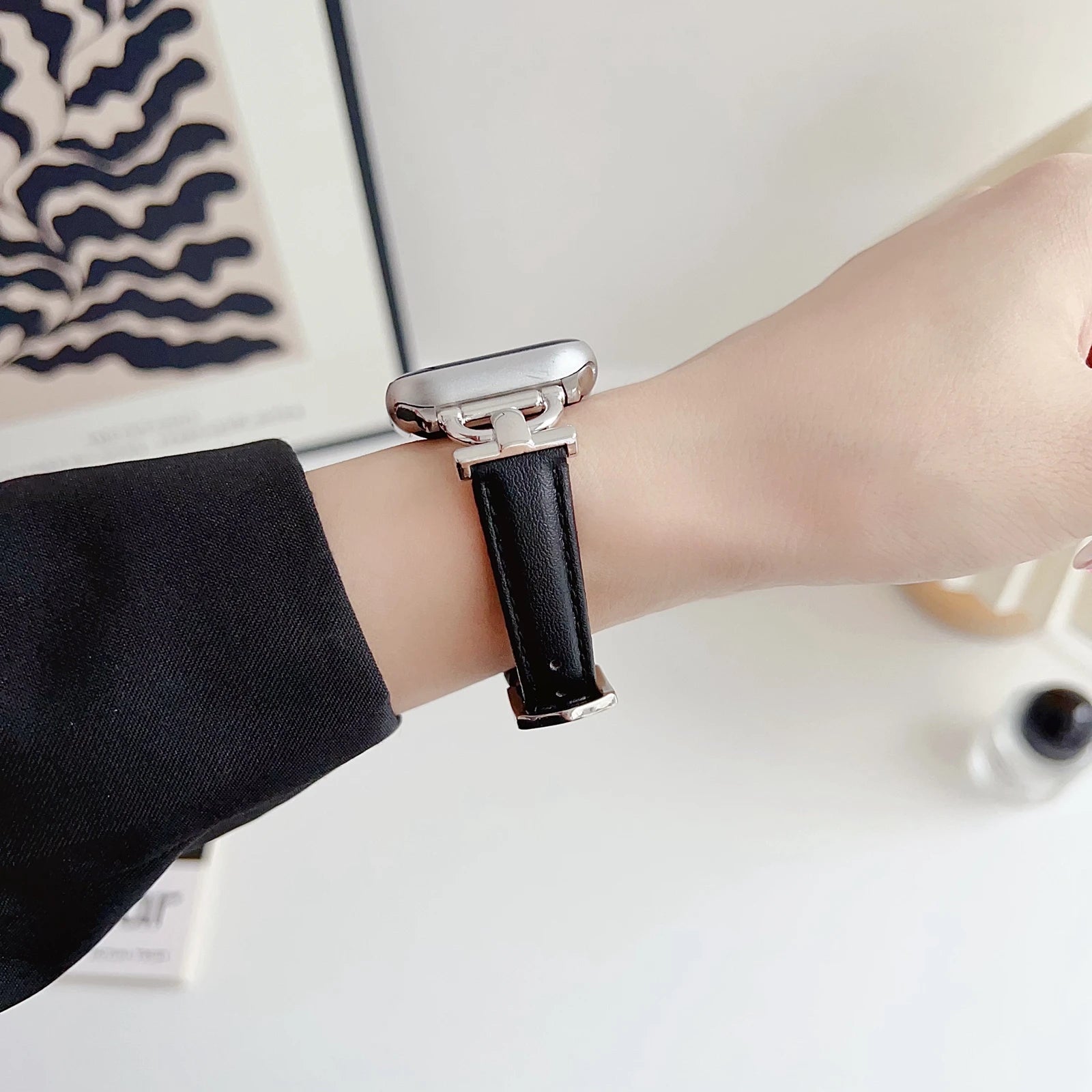 leather loop band For Apple Watch band correa Series Ultra 11 10 9 8 7 6 5 4 3 2 1 SE 38mm 40mm 41mm 42mm 44mm 45mm 46mm 49mm