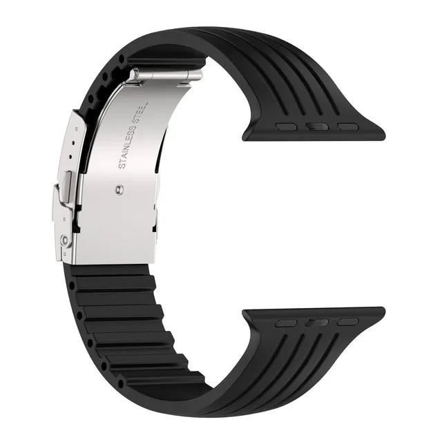 band For Apple Watch band 44mm 40mm 49mm 45mm 41mm 46mm 42mm Silicone band correas Apple Watch Ultra 2 Series SE 3 6 7 8 9 10 11