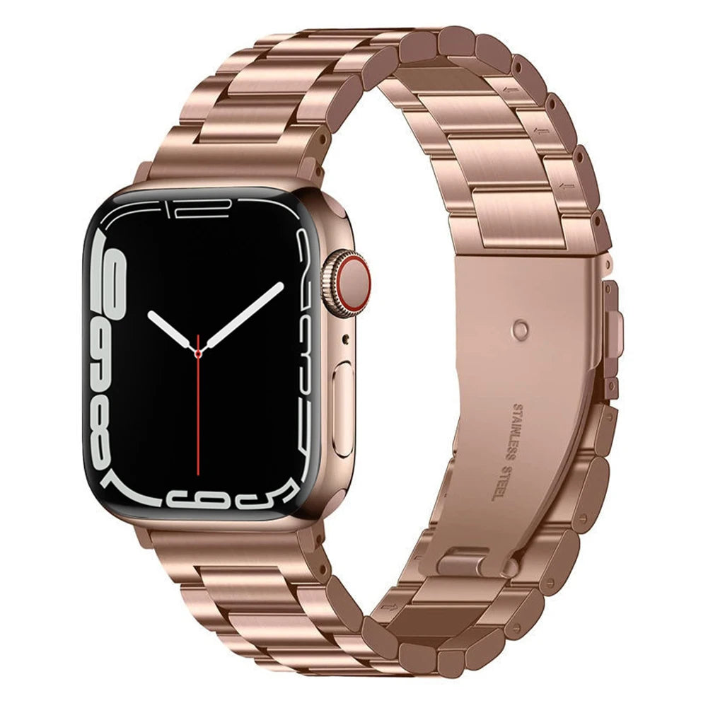 Metal Stainless Steel band for Apple Watch band Ultra 3 2 49mm 46mm 42mm 45mm 44mm 41mm band Apple Watch Series 11 10 9 8 7 6 SE 5 4