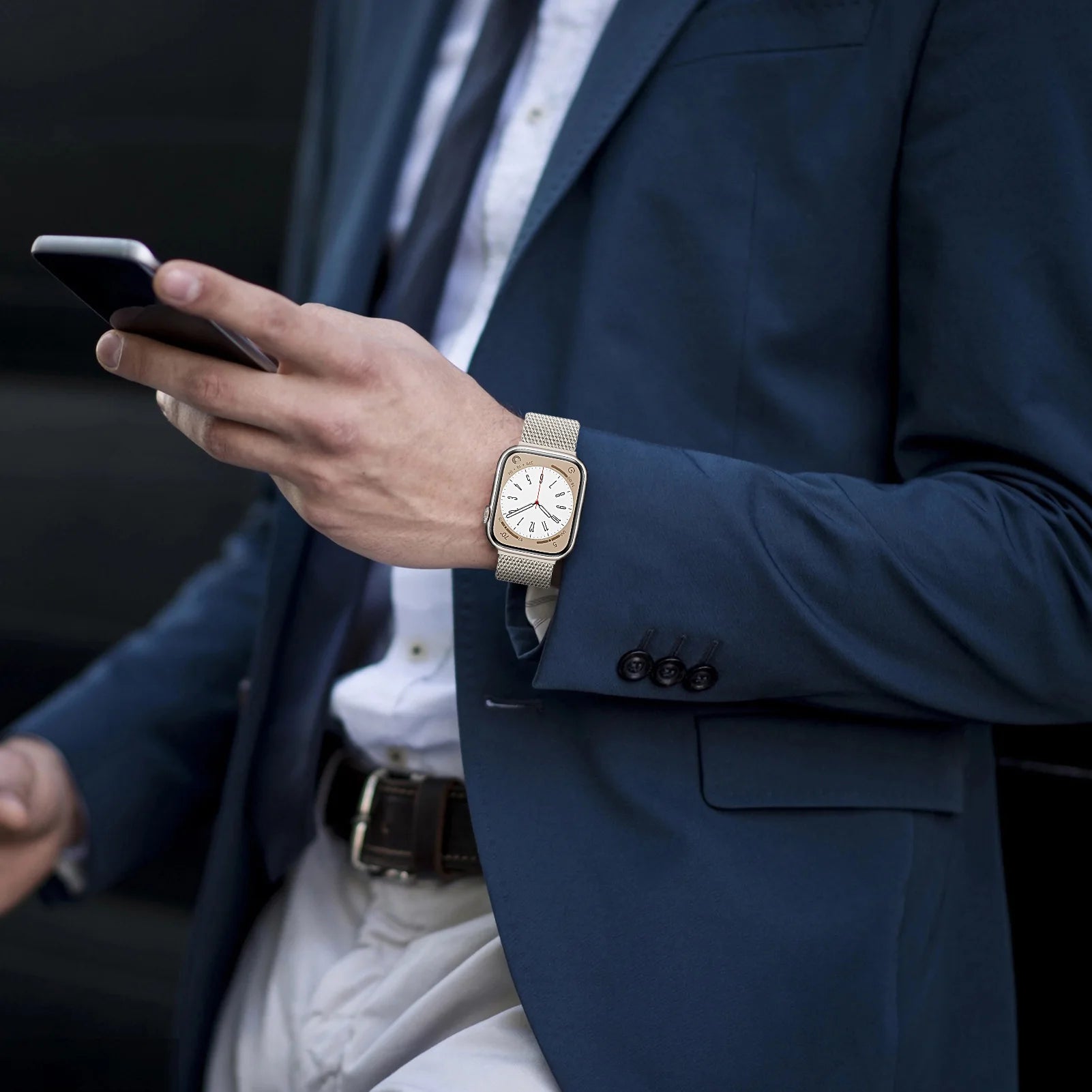 Milanese Loop band For Apple Watch band 46mm 44mm 45mm 40mm 42mm 41mm 38mm 49mm band Apple Watch Series 10 Ultra 2 9 8 SE 7 6 5