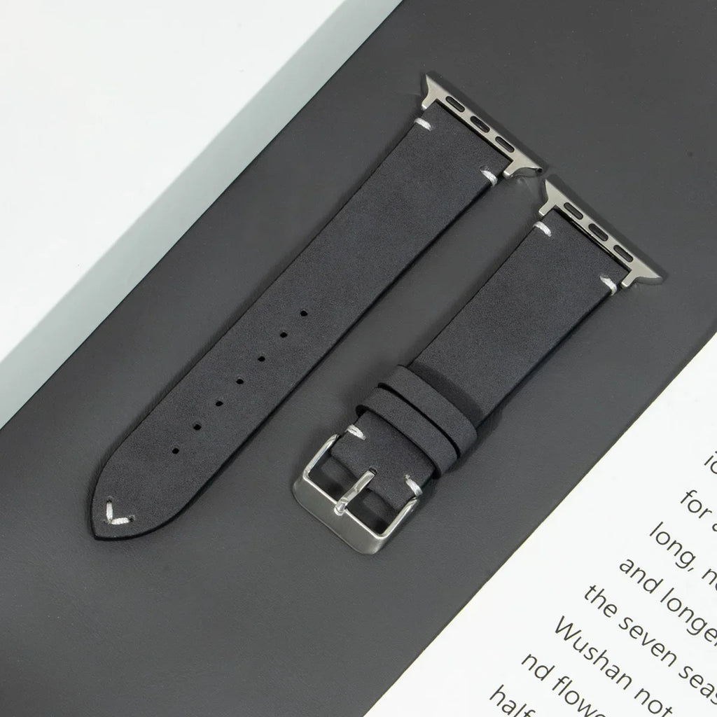 Leather band for Apple Watch band Ultra 2 49mm 46mm 42mm 45mm 44mm 42mm 40mm 41mm watch band for Apple Watch Series 10 9 8 7 6 SE 5 4