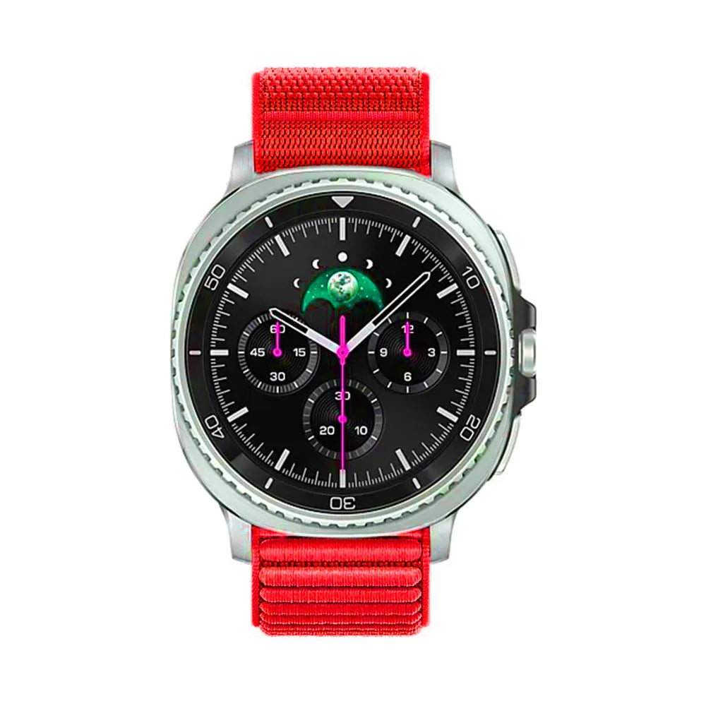 Nylon Loop Band for Samsung Galaxy Watch 8 Classic 46mm Official Original Bracelet Correa for Galaxy Watch 8 44 40mm Sport Strap