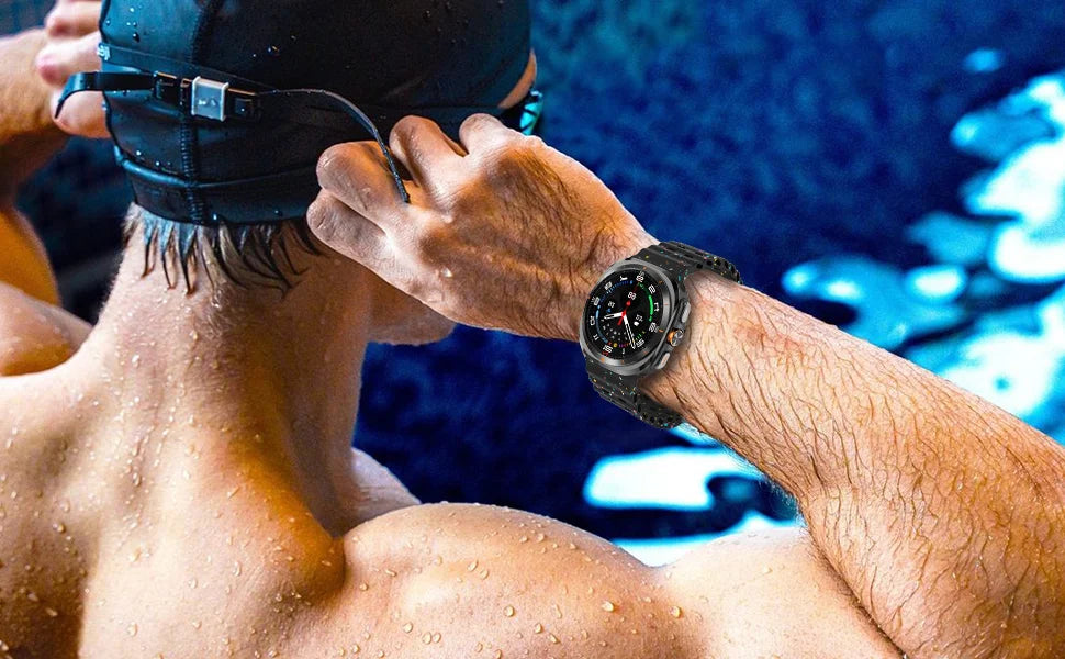 Original Marine for Samsung Galaxy watch Ultra 2 Strap accessories Colorful Sport Bracelet Correa Galaxy watch 7 Ultra 47mm Band