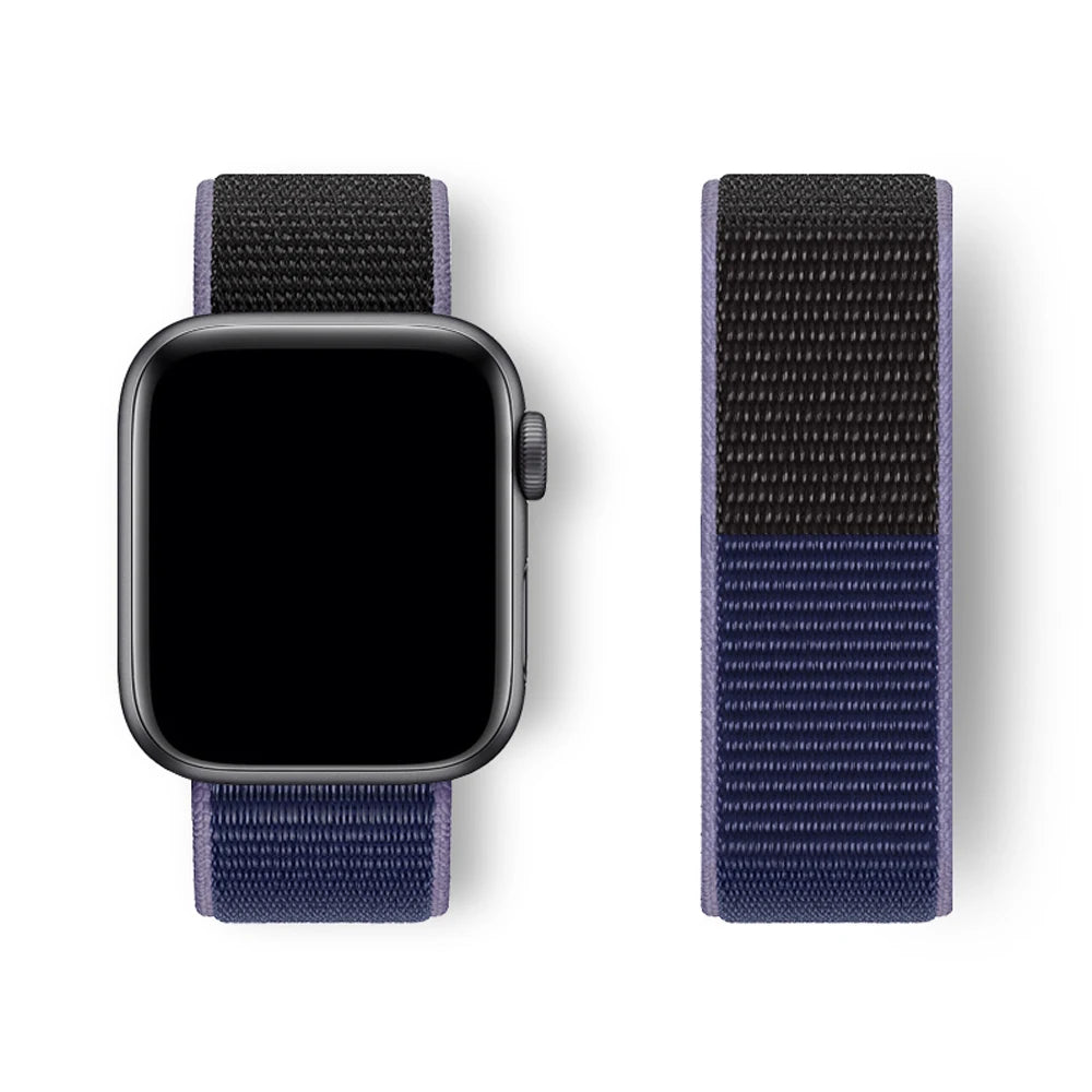 band For Apple Watch 11 band 10 8 9 7 6 5 SE Ultra 3 49mm 46mm Apple Watch 44mm 42mm 45mm 41mm 40mm Sport Loop band Correa wristband