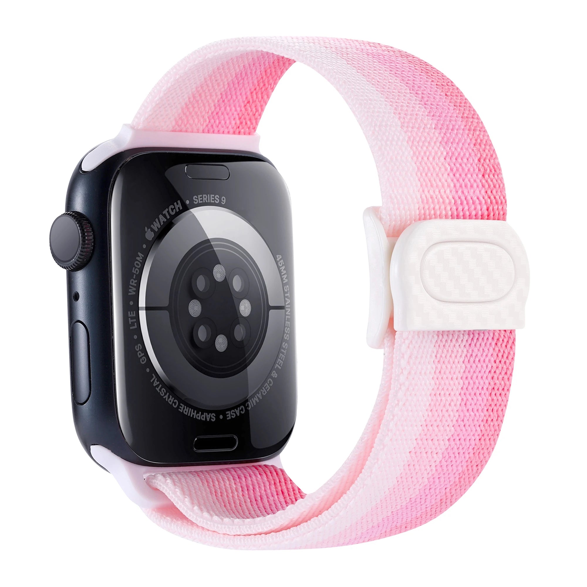 Nylon band For Apple Watch band 42mm 46mm 45mm 40mm 44mm 41mm 49mm Elastic carbon band Apple Watch Series11 10 9 8 7 SE Ultra 2 3 band