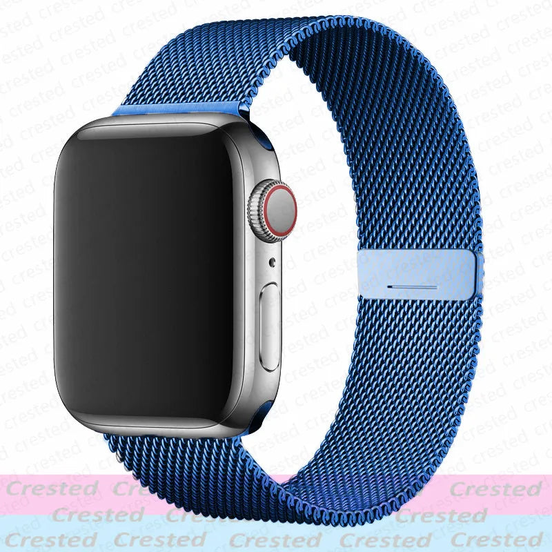Magnetic band For Apple Watch band 44mm 40mm 45mm 46mm 49mm 42mm 41mm 38mm belt band Apple Watch Series 10 9 3 6 7 8 SE Ultra 2