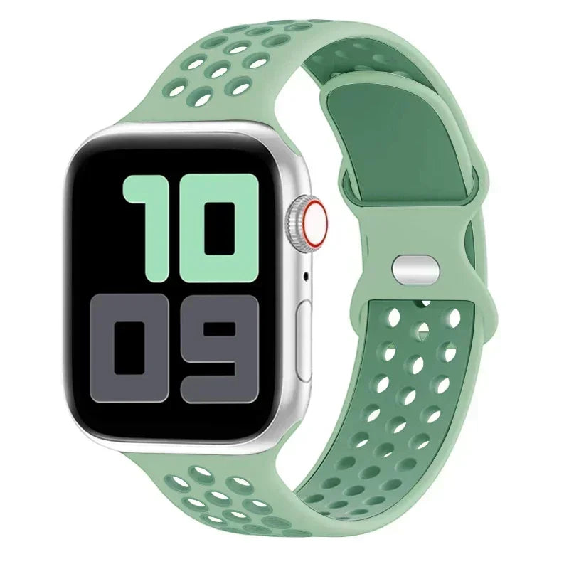 Sport Silicone band For Apple Watch band 45mm 44mm Ultra 2 49mm 40mm 41mm 38mm 42mm 46mm Pride band Series 10 9 8 SE 7 6 Band