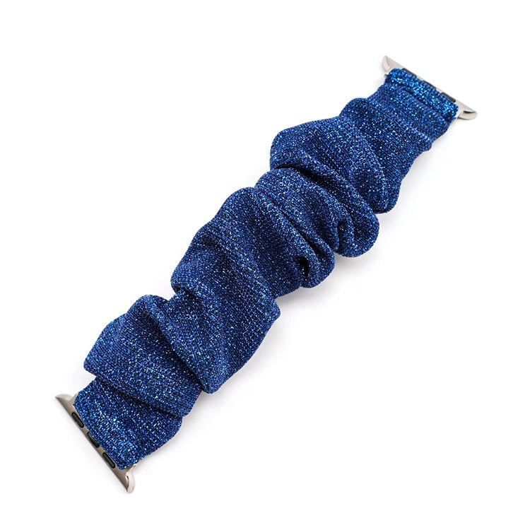 Scrunchie band for Apple Watch Ultra band 49mm 45mm 41mm 44mm 40mm 38mm 42mm Elastic nylon band Apple Watch Series 8 7 6 5 4 3 SE