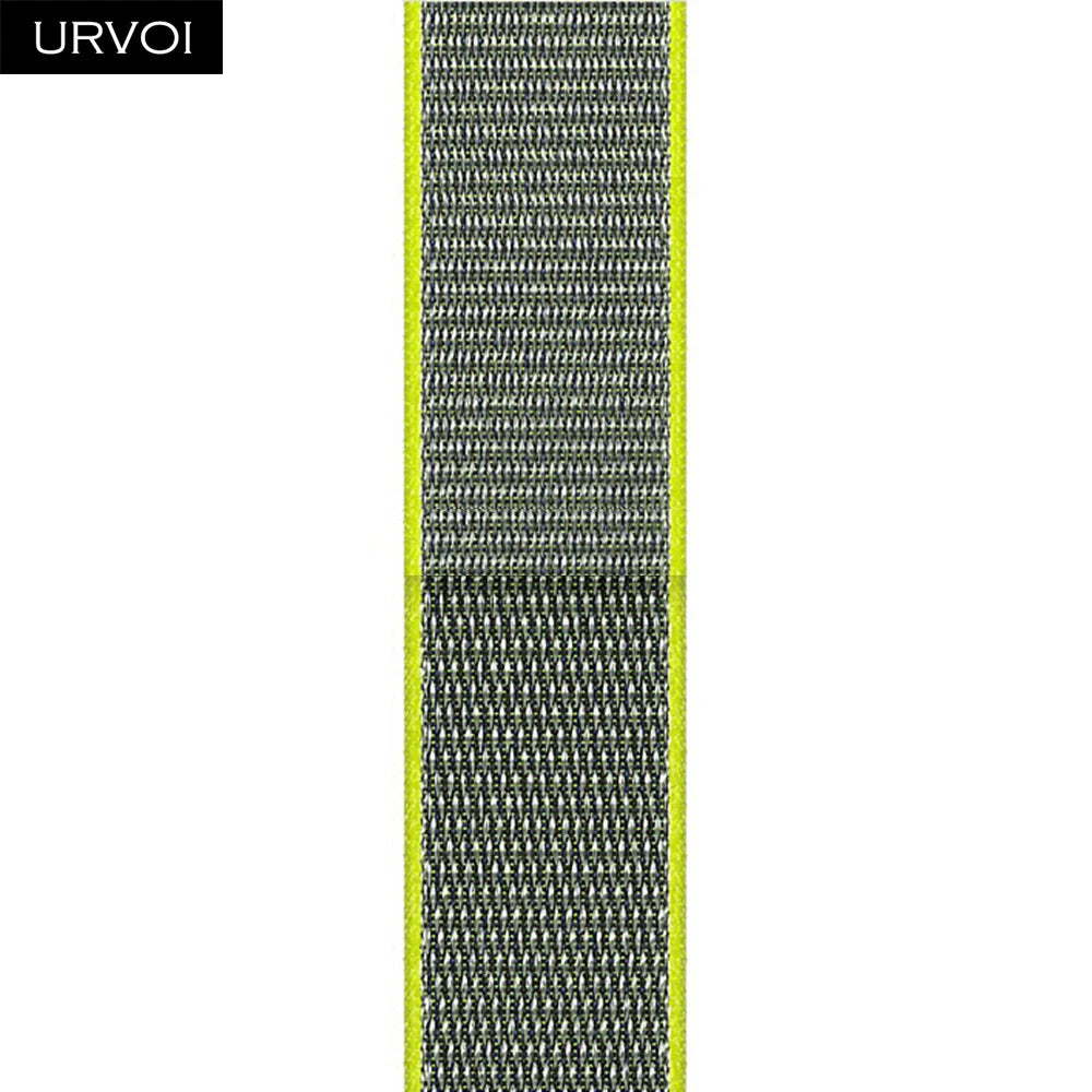 URVOI Sport Loop for Apple Watch Ultra 3 2 Series 11 10 9 8 SE3 Nylon loop for Apple Watch sport band 42mm 46mm breathabe hook fastener