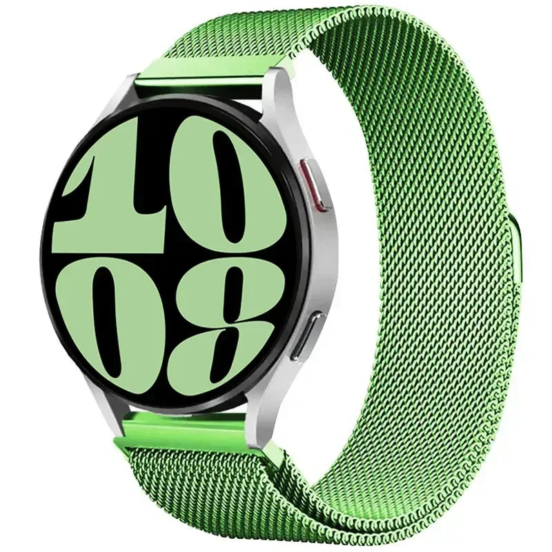 22mm 20mm band for Samsung Galaxy Watch 5-pro-6-4-Classic Milanese loop Metal magnetic starlight bracelet Huawei GT 4-3-2e strap