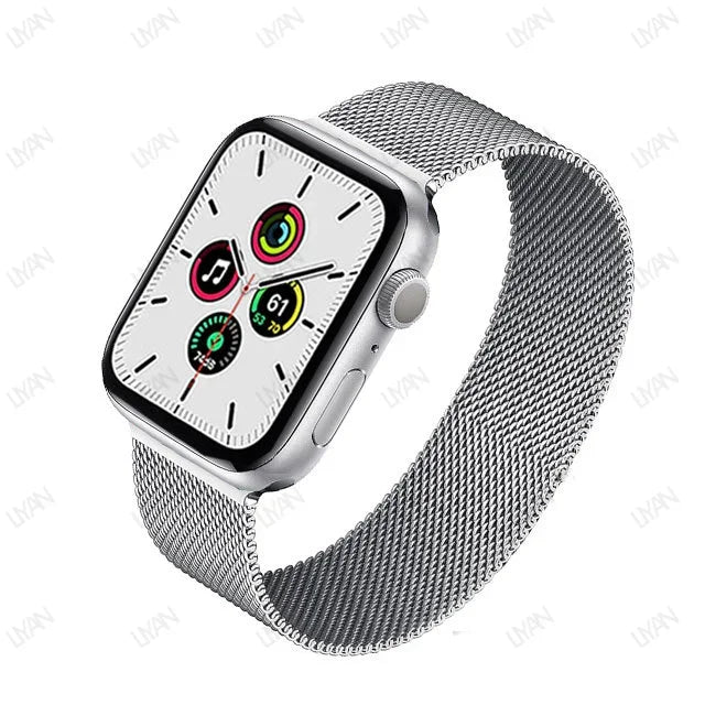 Milanese Loop for Apple Watch band 44mm 45mm 40mm 41mm 46mm 42mm pride band Apple Watch Series 9 8 7 6 SE 5 4 10 Ultra 2 49mm band