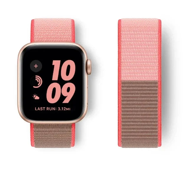 band For Apple Watch 11 band 10 8 9 7 6 5 SE Ultra 3 49mm 46mm Apple Watch 44mm 42mm 45mm 41mm 40mm Sport Loop band Correa wristband