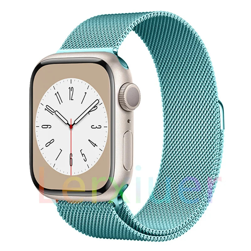 Milanese Loop band For Apple Watch band 11 42mm 46mm 44mm 40mm 41mm 45mm 49mm bands Apple Watch Series 10 9 8 7 6 Se3 Ultra 3 2