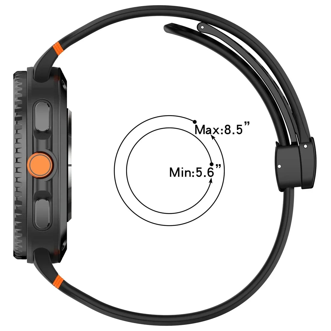 Air Hole Strap for Samsung Galaxy Watch 8 40mm 44mm Silicone Magnetic Buckle Wristband for Galaxy Watch 8 Classic Accessories