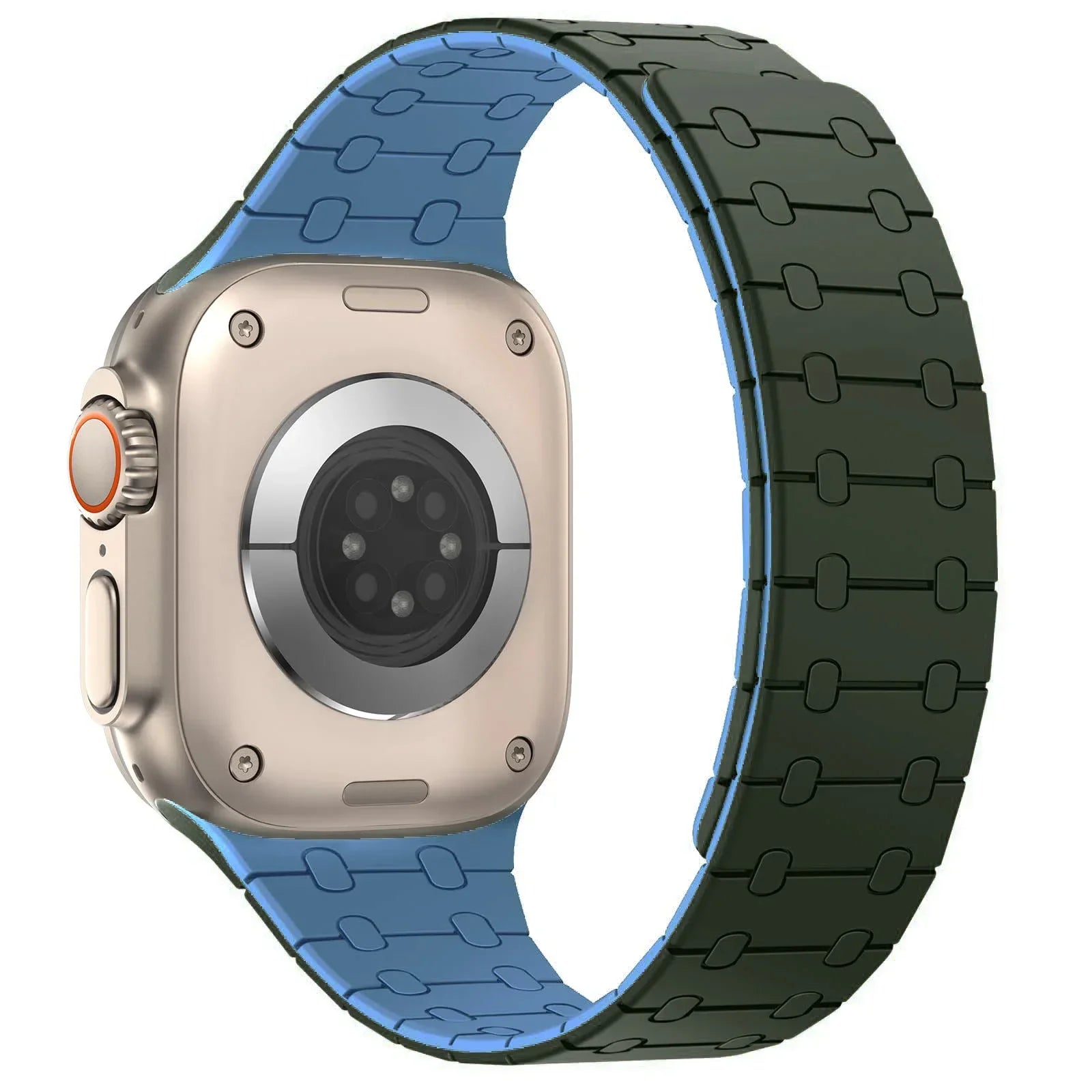 Magnetic Silicone band for Apple Watch band Ultra 3 49mm 44mm 40mm 42mm 46mm 45mm band For Apple Watch Series11 10 9 8 7 6 SE 5 4 38mm