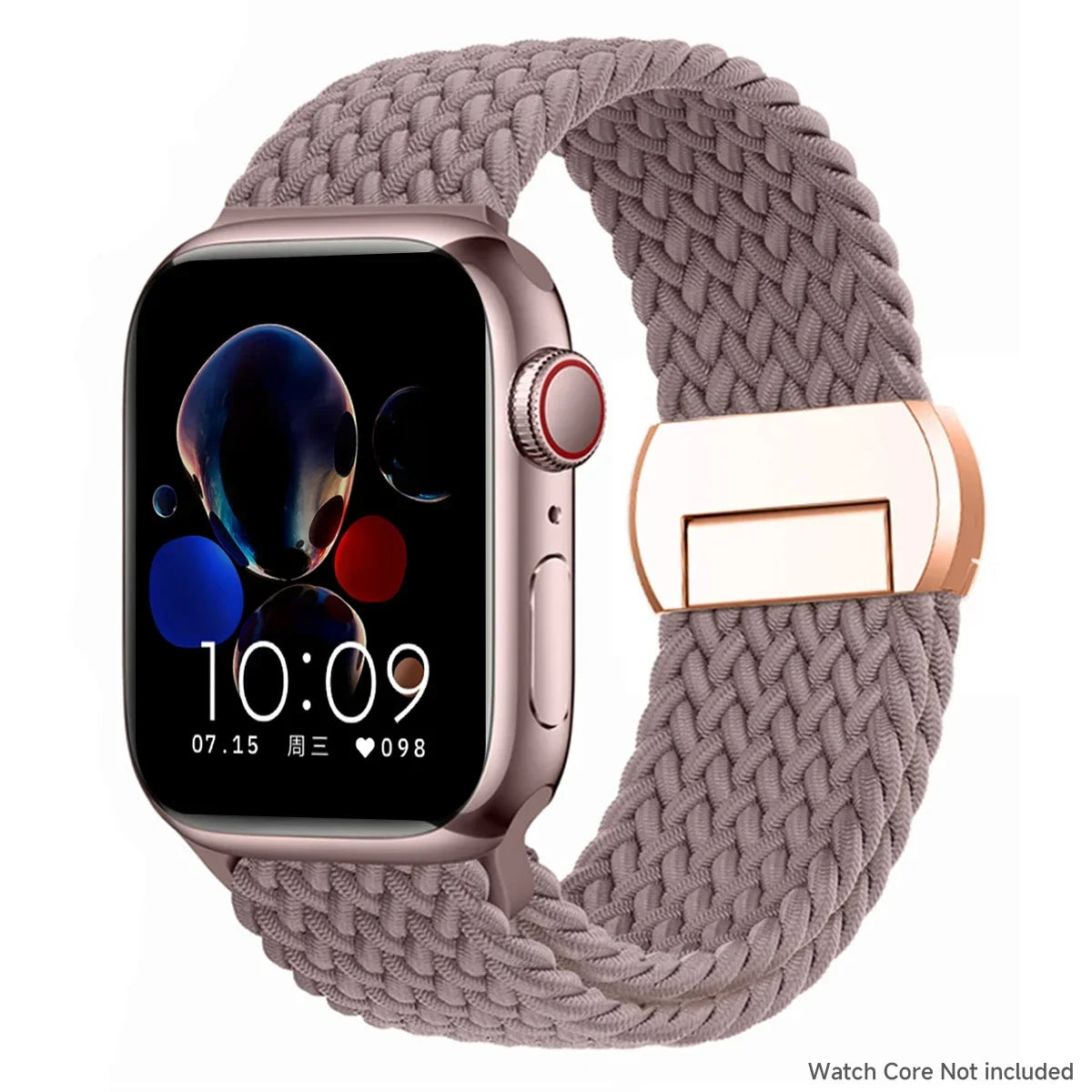 Braided band For Apple Watch band 44mm 40mm 45mm 49mm 41mm 38mm buckle band Apple Watch Series SE 10 9 8 7 6 Ultra 2 Magnetic Band