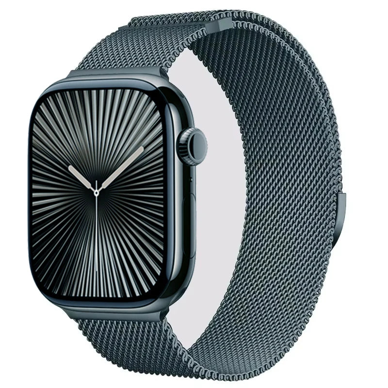 Metal Milanese band for Apple Watch band Ultra3 2 49mm 11 10 9 8 7 Magnetic band Apple Watch 6 5 4 SE2 46mm 45mm 41mm 44mm 40mm