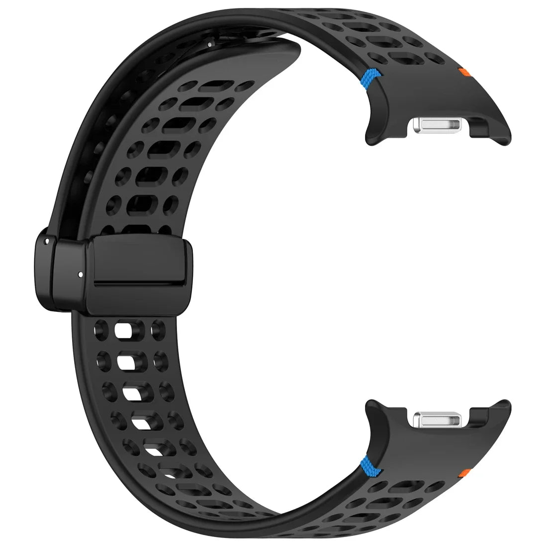 Air Hole Strap for Samsung Galaxy Watch 8 40mm 44mm Silicone Magnetic Buckle Wristband for Galaxy Watch 8 Classic Accessories