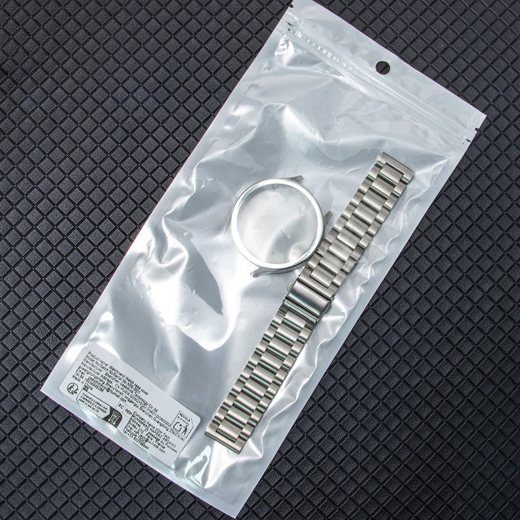 Band+Case for Samsung Galaxy Watch 7 6 5 4 44mm 40mm Stainless Steel Bracelet TPU Cover Watch 6/4Classic 43/47mm 46mm 42mm Strap