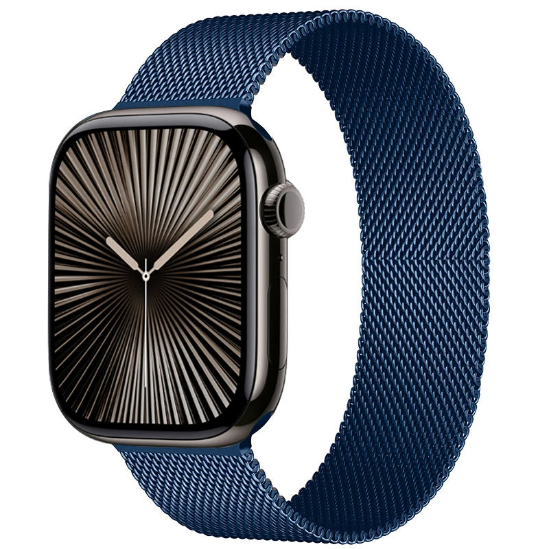 Milanese Loop band For Apple Watch 11 10 9 7 SE 6 8 46mm 42mm 44mm 45mm 40mm 41mm belt correa band Apple Watch band Ultra 3 49mm