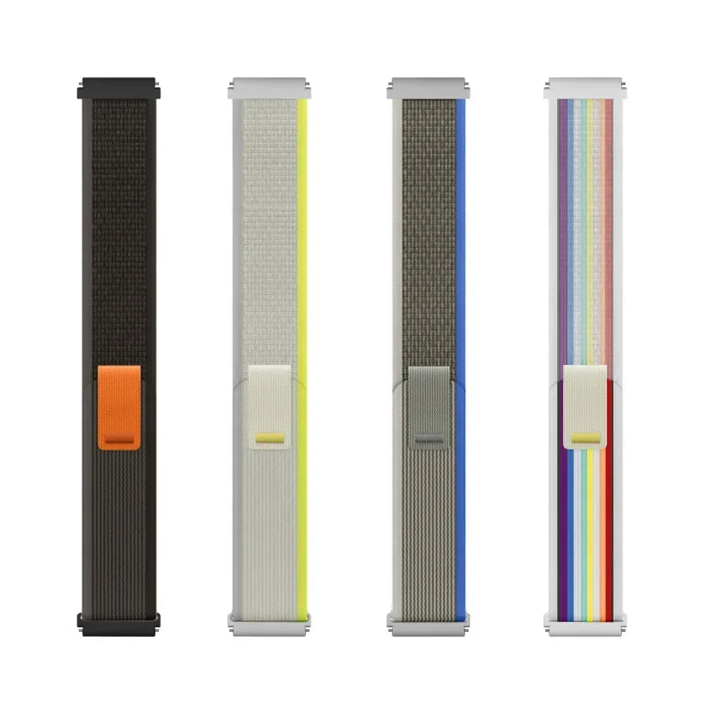 20mm 22mm Trail Nylon Strap for Huawei Watch 5/4/GT5/4 Pro 46mm Samsung Galaxy Watch 7 6 5 4 Sports Bracelet Amazfit Balance/GTR