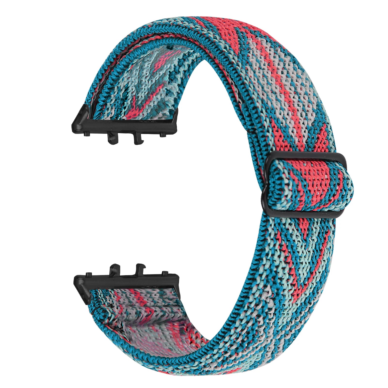 Tie Dye Print Strap For Samsung Galaxy Fit 3 Weaves Elastic Wristband For Samsung Galaxy Fit 3 SM-R390 Sport Vintage Watchband