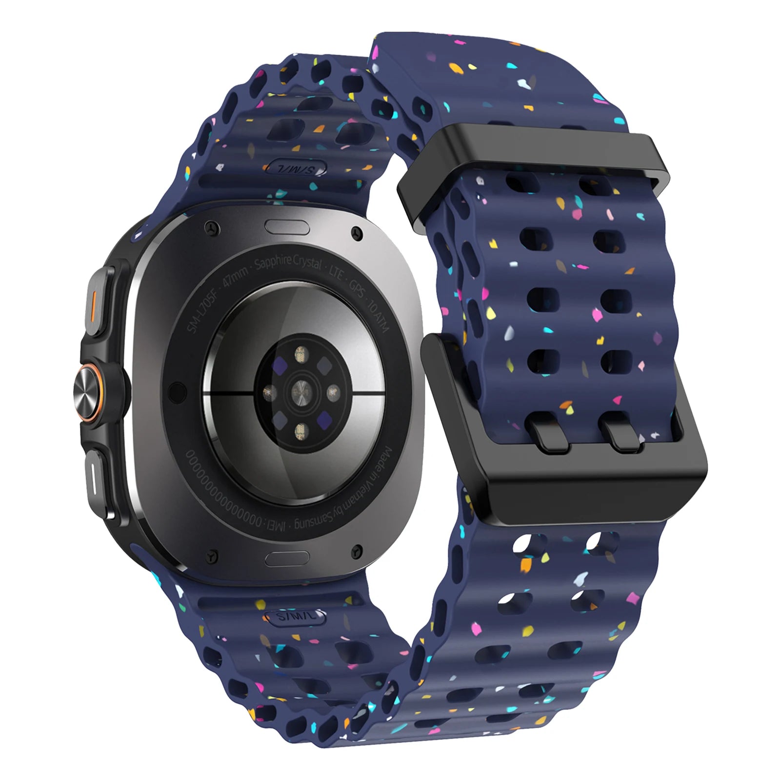 Luminous Strap for Samsung Galaxy Watch 7 Ultra 47mm Smart Watchband Silicone Bracelet for Galaxy Watch 7 Ultra Men Women Correa