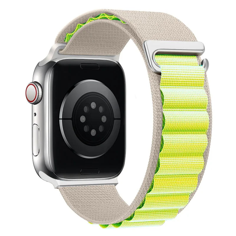 Alpine loop For Apple Watch band 44mm 49mm 45mm 40mm 41mm 42mm 38mm band correa Apple Watch Series 7 6 5 3 SE 8 Ultra 2 49mm band