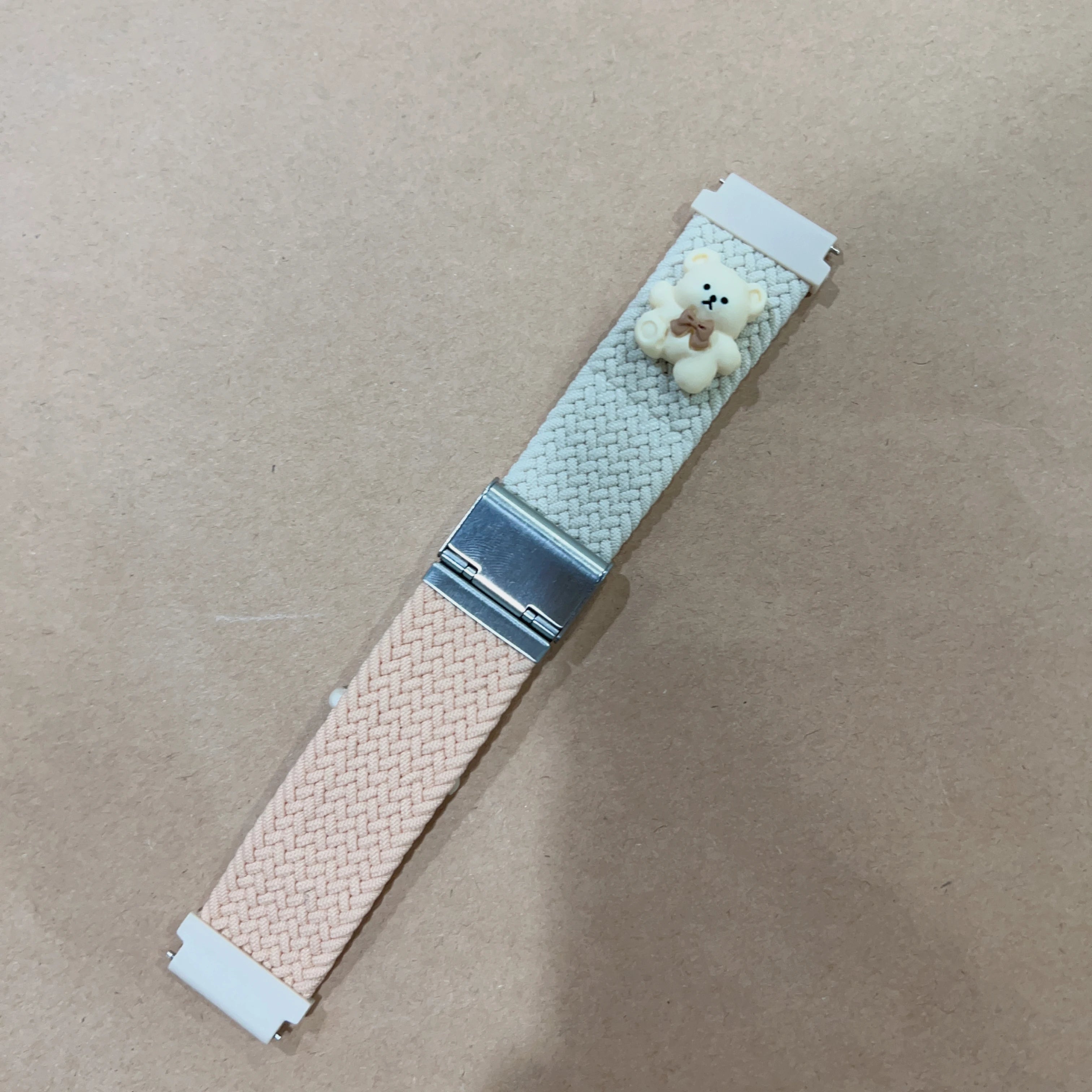 Band For Samsung Galaxy Watch 7 FE 5 Pro 4 6 classic 44mm 40mm Nylon Braided sport bracelet correa Galaxy Watch 7 Strap