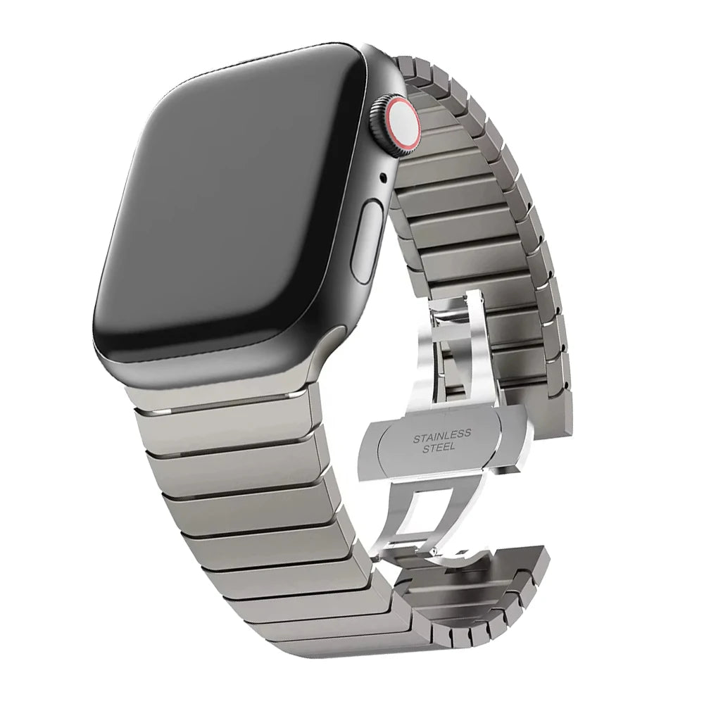 Stianless Steel band For Apple Watch Ultra 3 2 49mm 46mm 42mm 44mm 45mm 40mm 41mm metal band For Apple Watch Series 11 10 9 8 Band