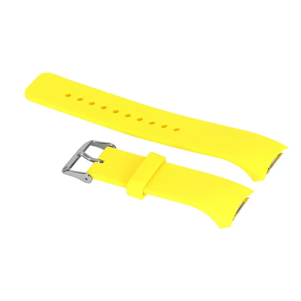 Silicone Watch Strap For Samsung Galaxy Gear S2 R720 Sport Smart Watch Replacement Bracelet For Gear S2 R720 Band