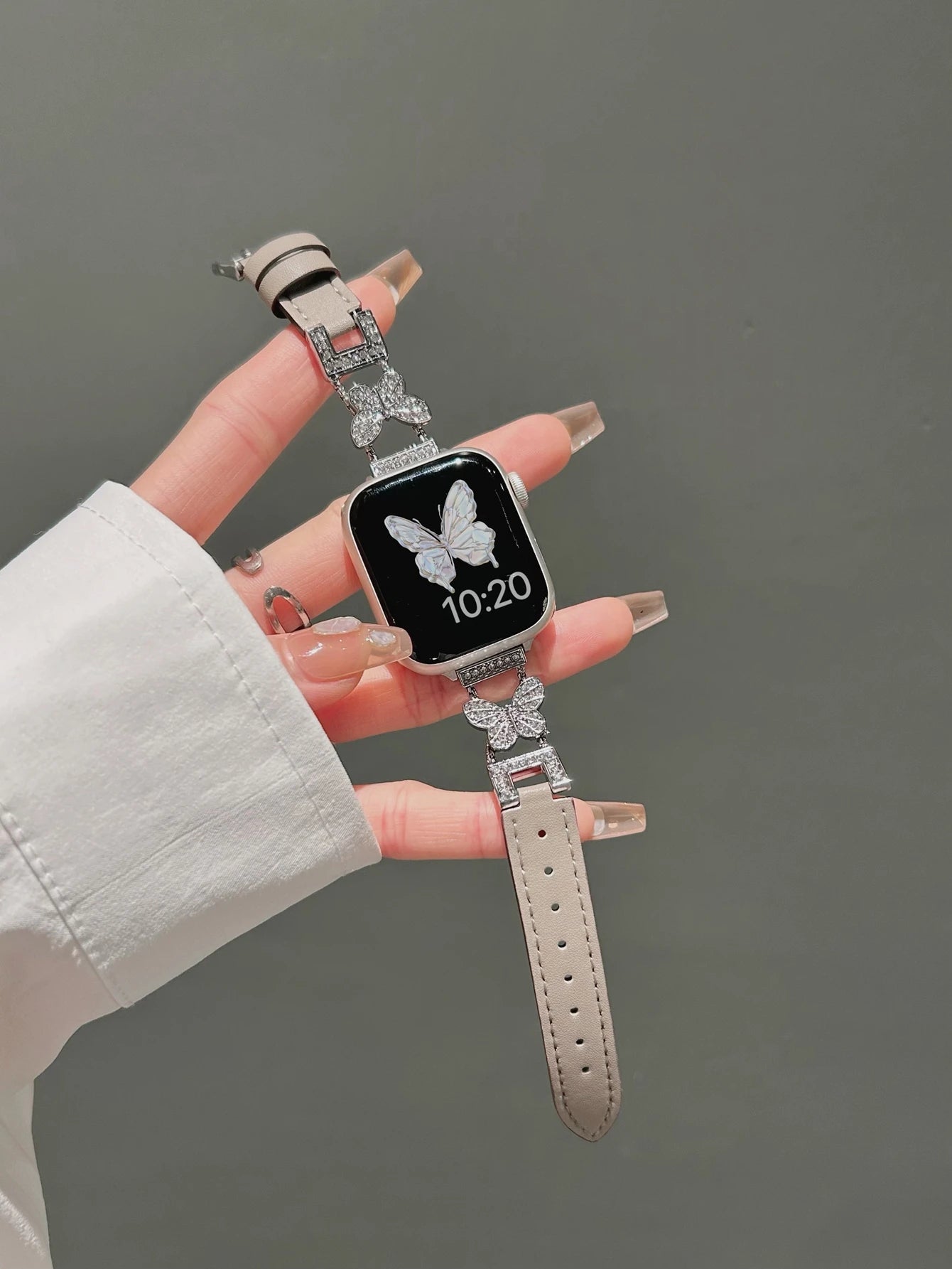 Fashion Leather loop Correa For Apple Watch band Series Ultra 11 10 9 8 7 6 5 4 3 38mm 40mm 41mm 42mm 44mm 45mm 46mm 49mm band