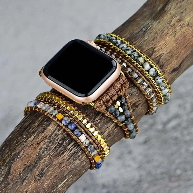Bohemian band for Apple Watch band 44mm 40mm 42mm 38mm 41mm 45mm Handmade Jewelry bands Apple Watch Series 8 7 6 5 4 3 SE Ultra 49mm