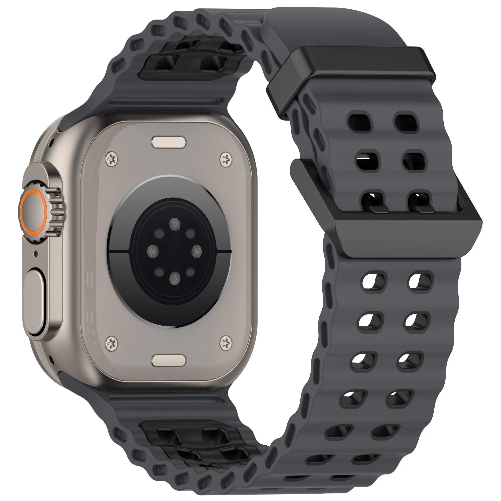 Ocean Silicone band for Apple Watch Ultra 3 2 1 49mm 11 10 46mm 9 8 7 45mm Breathable Matching Wristband Apple Watch 6 5 4 SE3 44mm