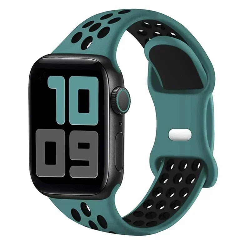 Sport Silicone band For Apple Watch band 45mm 44mm Ultra 2 49mm 40mm 41mm 38mm 42mm 46mm Pride band Series 10 9 8 SE 7 6 Band