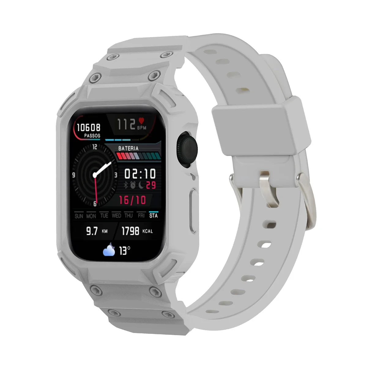 For Apple Watch Series 10 46mm 42mm Sport Protective Replacement Wristband Apple Watch Series 10 Retrofits band Case One piece