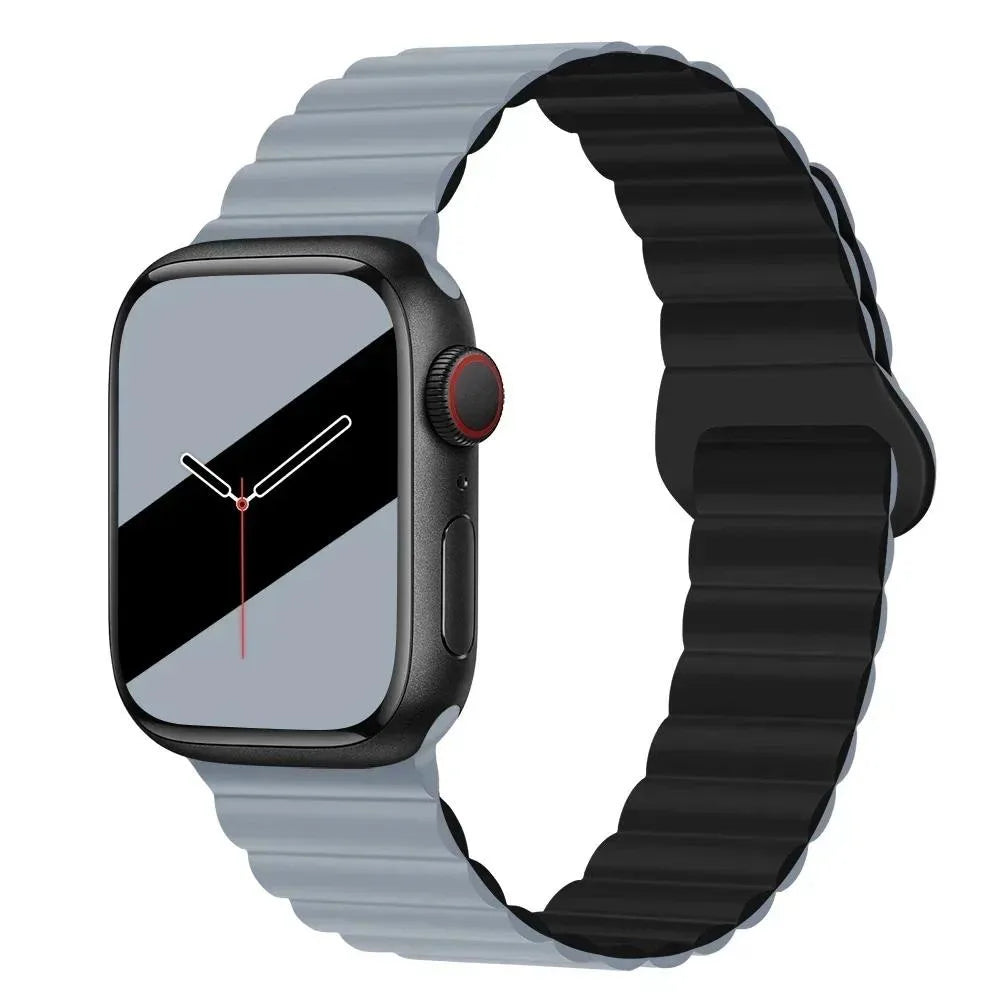 Magnetic band Silicone Sport band For Apple Watch 41mm 42mm 44mm 45mm 46mm 49mm Apple Watch Series 11 10 9 8 7 6 5 4se