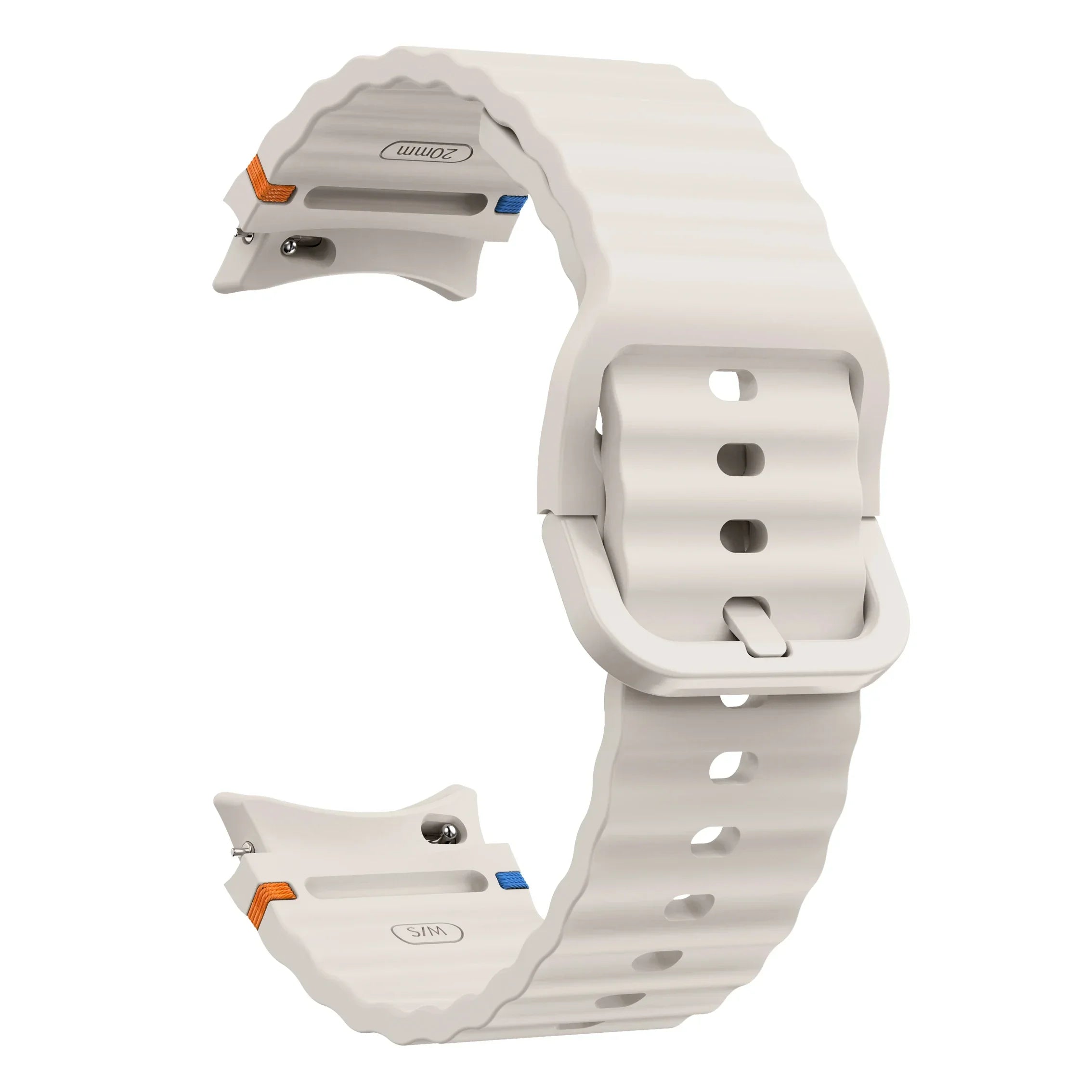 Original Silicone Strap for Samsung Galaxy Watch 7 6 5 4 40mm 44mm 5Pro 45mm Bracelet for Galaxy Watch 4 6Classic 43mm 47mm Band