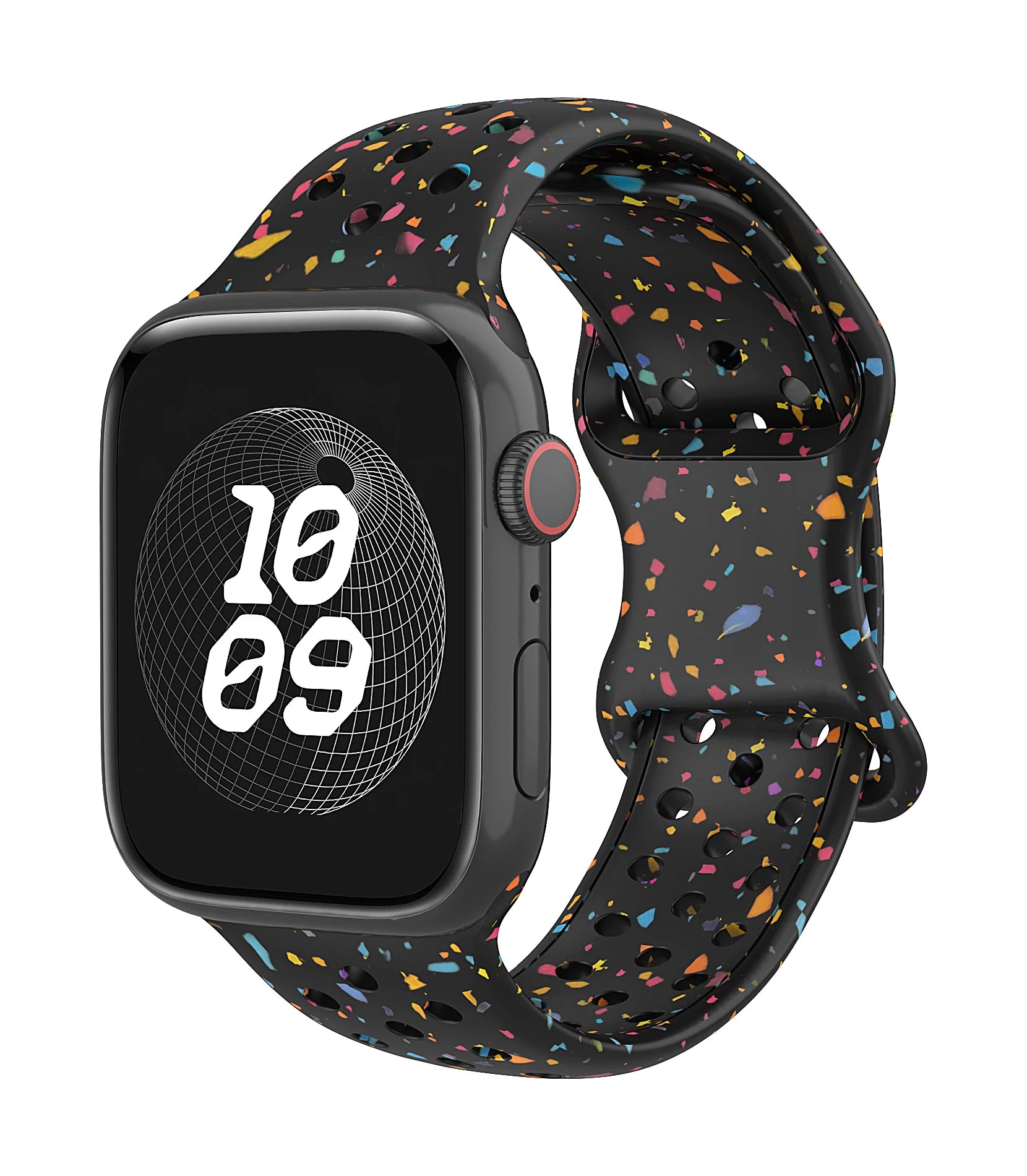 Silicone band for Apple Watch band 40mm 41mm 45mm 44mm 46mm 49mm 42mm Breathable band Apple Watch Series 11 10 9 8 SE 3 Ultra 2