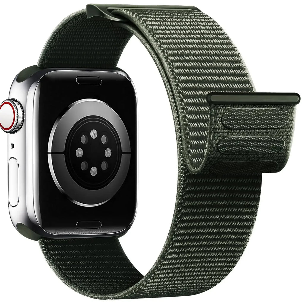 Nylon Loop band for Apple Watch band 40mm 44mm 45mm 42mm 41mm 38mm Smart Belt band for Apple Watch Ultra 49mm 8 7 6 SE 5 4 3