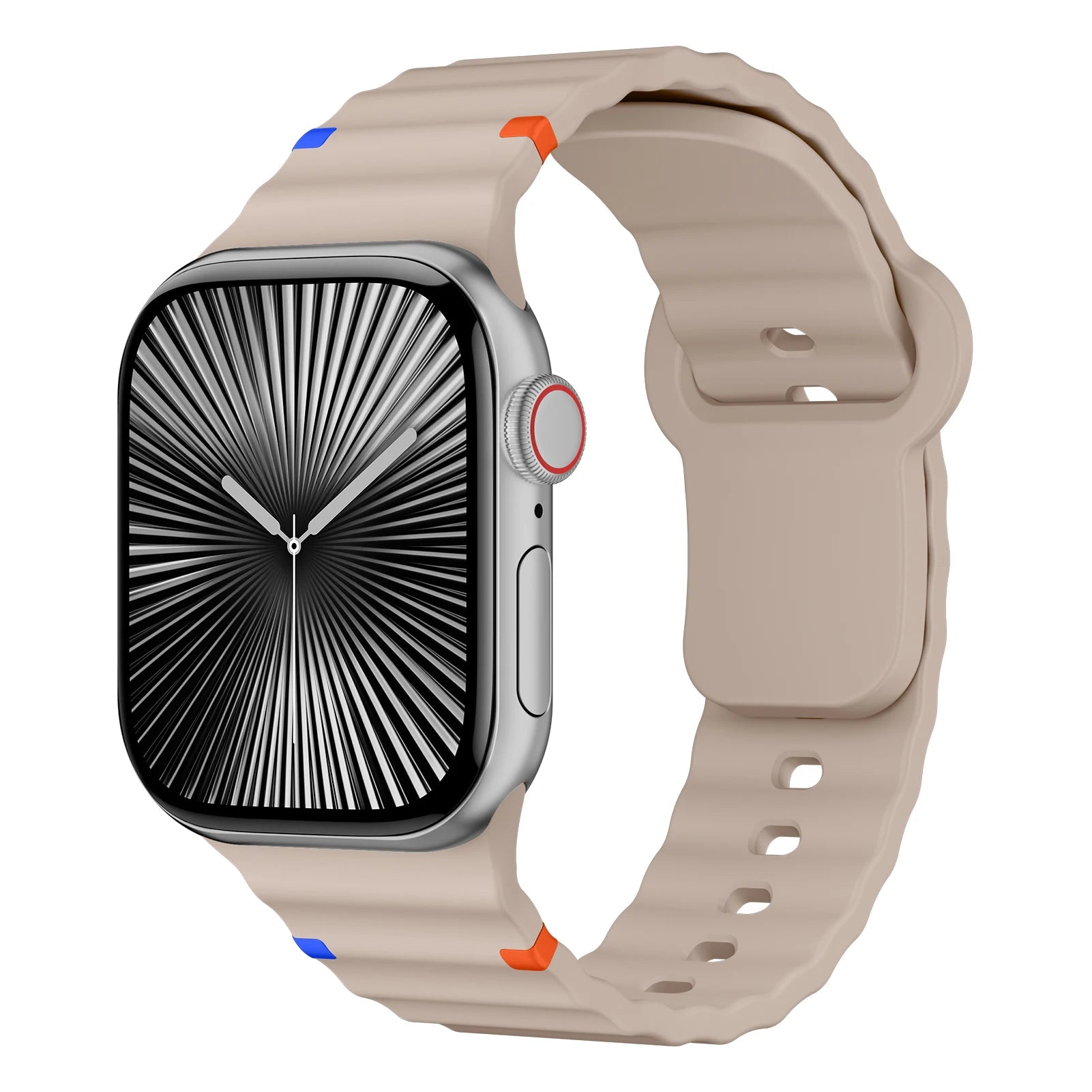 Sport Silicone band for Apple Watch band 44mm 40mm 49mm 45mm 46mm 42mm 38mm 41mm correa band Apple Watch Series 10 SE 9 Ultra 2