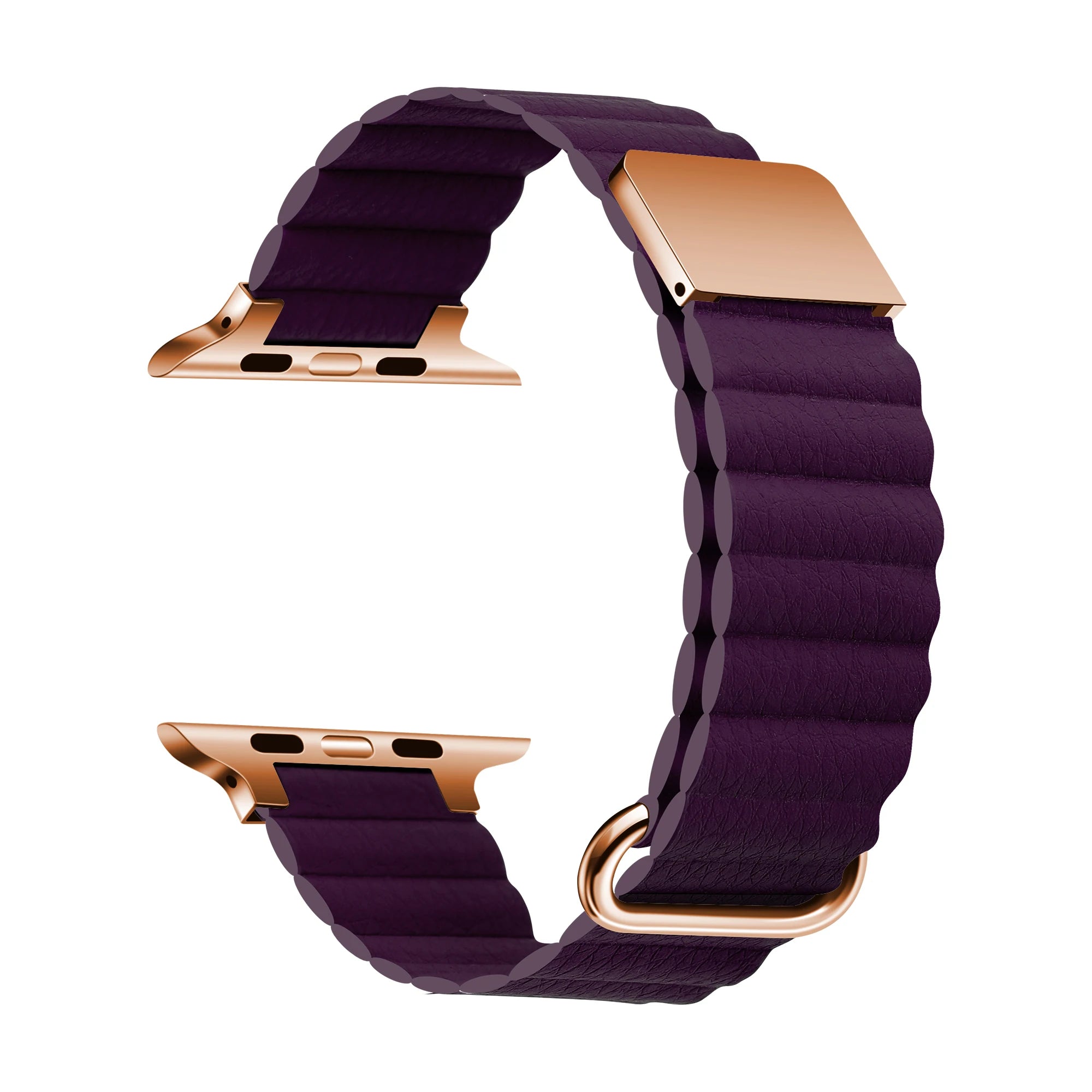 Leather Loop for Apple Watch Ultra band 49mm 44mm 40mm 41mm 45mm 42mm 38mm Magnetic band for Apple Watch Series 8 7 SE 6 5 4 3 2 1
