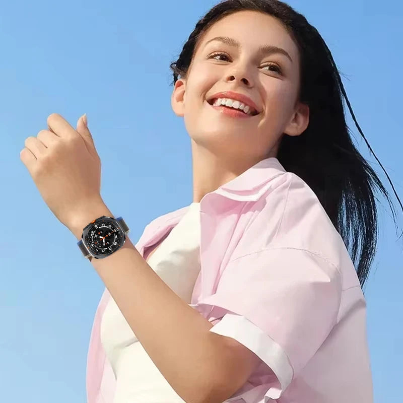 No Gap Official Trail Loop Strap for Samsung Galaxy Watch 8 Ultra 47mm Nylon Band Bracelet Wristband For Galaxy Watch Ultra 47mm