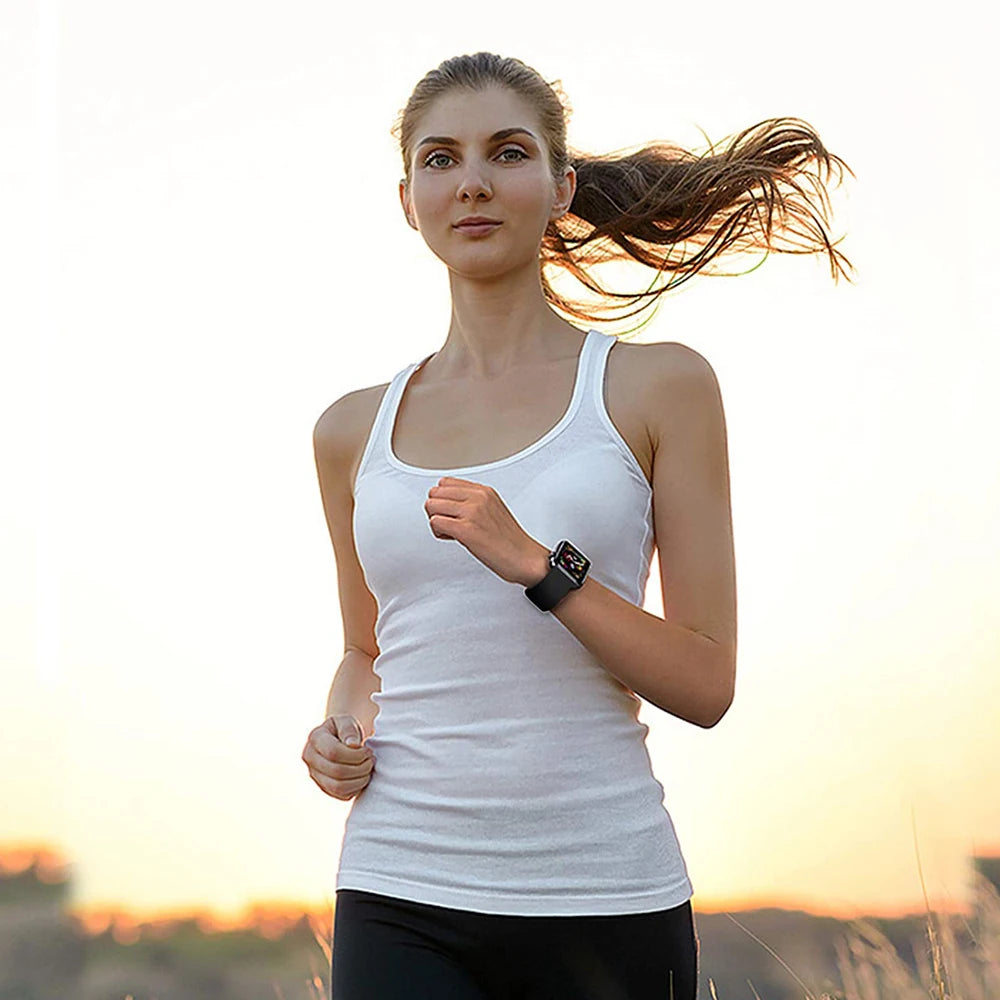 Solo Loop For Apple Watch band 45mm 44mm 40mm 41mm 42mm Ultra 49mm 38mm 44mm correa band Apple Watch Series 9 8 7 SE 3 4 5 6 band