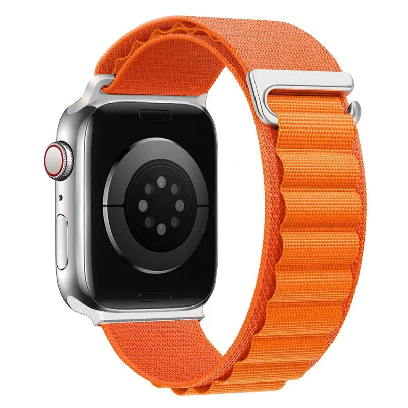 Alpine Loop band For Apple Watch band 49mm 44mm 45mm 40mm 41mm 42mm 38mm band Correa Apple Watch Ultra Series 9 8 7 SE 6 5 4 3 2