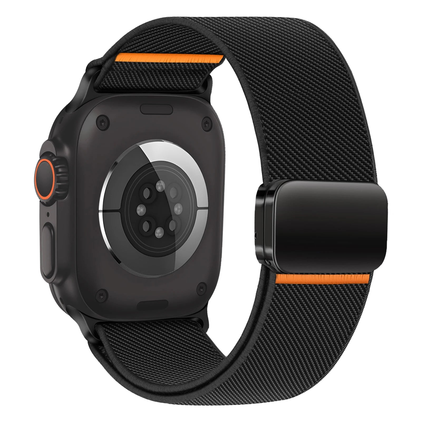 Magnetic band For Apple Watch Ultra 2 band 49mm 45mm 46mm 44mm 42mm Nylon Sport Correa band Apple Watch Series 10 9 8 7 6 5 SE